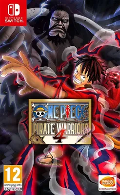 Cover art for the video game One Piece: Pirate Warriors 4, featuring characters from the anime.