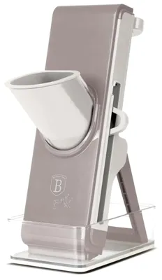 Produktbild von BerlingerHaus Mandoline / Gemüseschneider Taupe - mit Auffangbehälter
