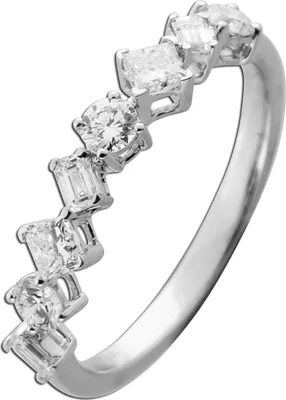 Produktbild von Diamant Ring Weißgold 585 14K Lab Grown Diamanten 1.0ct 19