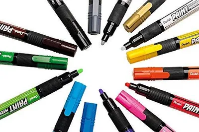Produktbild von Pentel MMP20-EO Permanent-Marker 2mm Rundspitze