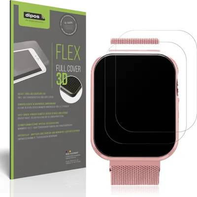 Zdjęcie produktu dla 2x dipos FlexAR Banlvs Smartwatch 1.83 Zoll