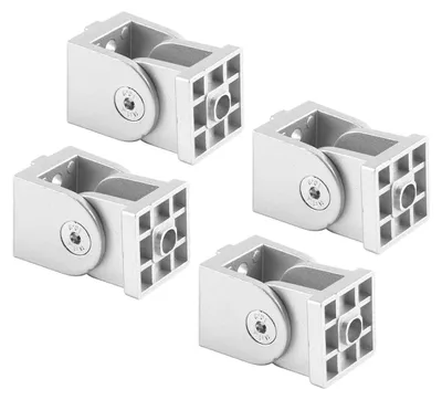 Obrázok produktu pre Solidchoice – Zinková zliatina, záves, 30 x 30 mm, 4 kusy