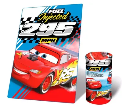 Produktbild von Decke Cars Lightning McQueen Disney Pixar 150x100cm