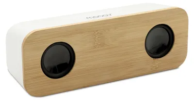 Productafbeelding van mooov 477351 Draadloze speaker, bamboe, Bluetooth, draadloos, stereo, 10W