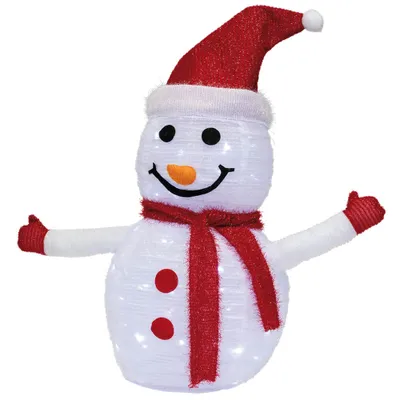 Produktbild von Star Trading Decoration Tecidy, Leichte Dekorationsfigur, Rot, Weiß, IP44, 6 h, 18 h, 45 Glühbirne(n)
