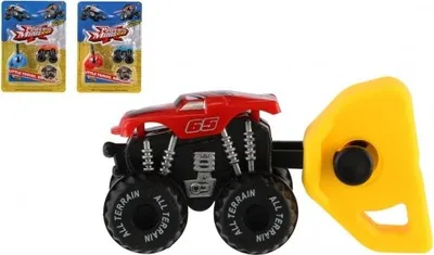 Obrázok produktu pre Auto mini vystreľovací plast 4cm - mix farieb