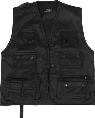 Produktbild von Mil-Tec Jagd- und Anglerweste, schwarz