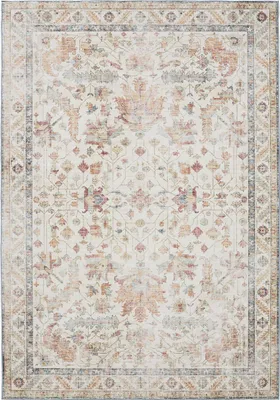 Obrázek produktu pro benuta pratelný vintage koberec George Multicolor/Béžová 140x200 cm obývací pokoj ložnice měkký orientální obdélníkový