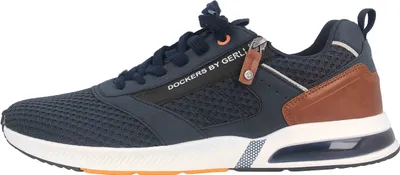 Produktbild von Dockers by Gerli Sneaker in Übergrößen Blau 50FL005-706660 große Herrenschuhe, Größe:48