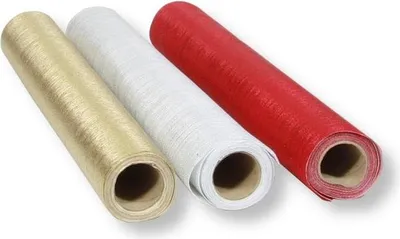 Produktbild von Dekorrolle Gold + Silber + Rot – Polsirhurt