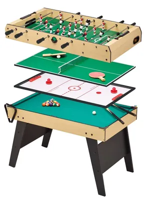 Produktbild von Kangui I0013, Billard, Tischfußball, Tischhockey, Tischtennis, Erwachsene & Kinder, Junge/Mädchen, Beige, Schwarz, Grün, Schwarz, 1080 mm