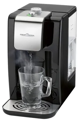 Heetwaterdispenser 2,2 L, 2600 W, Edelstahl, 45–100 °C