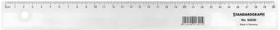Produktbild von Standardgraph Aluminium-Lineal 30 cm, Antirutsch