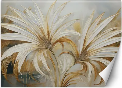Produktbild von Vlies fototapete Tropische Blätter Botanica 300x210 cm Feeby Beige inkl. Kleber einfache Montage