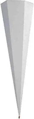 Produktbild von ROTH Schultüten Rohling 6 eckig 850 mm grau