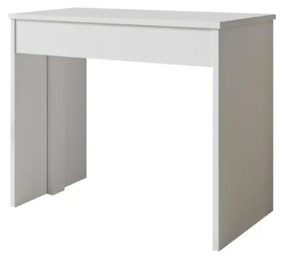 Produktbild von Dmora Ausziehbarer Konsolentisch Luisago 302x75x90h cm Weiß, 12 Plätze Ausziehbar