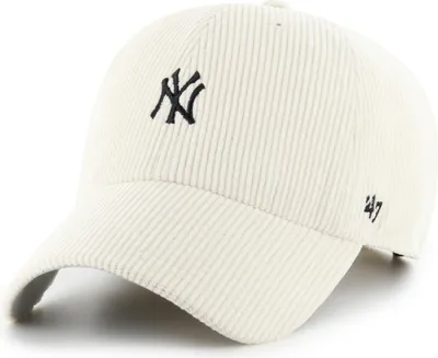 Produktbild von 47 Brand Strap Kord Cap CLEAN UP New York Yankees beige