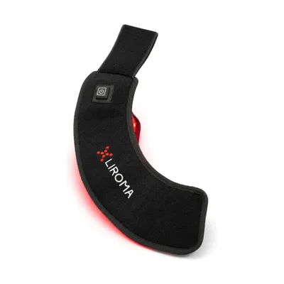 Image de LIROMA® Equine The Hoof pad lumière rouge pour sabots – LED lumière rouge et proche infrarouge 660/850 nm, 80 LED triple puce, batterie 1 800 mAh