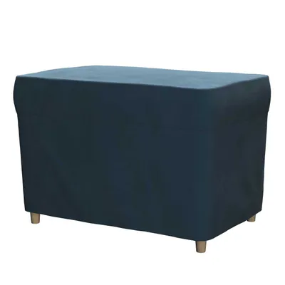 Produktbild von Dekoria Bezug für Fußhocker Strandmon, blau,