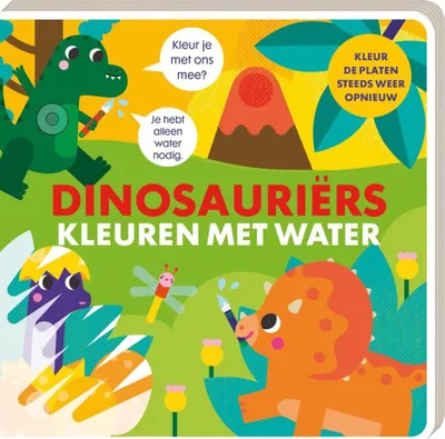 Zdjęcie produktu dla Bilderbücher zum Ausmalen mit Wasser - Dinosaurier