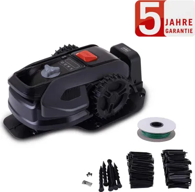 Produktbild von Scheppach Rasenmähroboter RRMA300 black 20 V |160 mm | für 300m2 Fläche