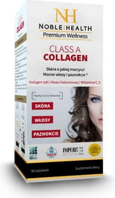 Produktbild von Kollagen Klasse A Collagen with Hyaluronic Acid 90 Capsules