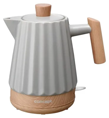 Obrázek produktu pro CONCEPT RK0091 Keramická rychlovarná konvice 1,5 l světle šedá