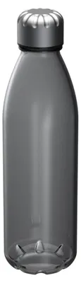 Produktbild von Transparente Glasflasche 0,6 Liter, auslaufsicher, robust, umweltfreundlich
