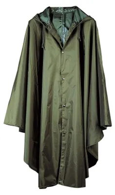 Productafbeelding van Heren Tornado regenponcho, groen, maat S