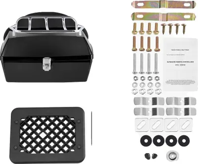 Produktbild von Motorrad Topcase, 48L Kapazität, Regenfeste Konstruktion, 48 L