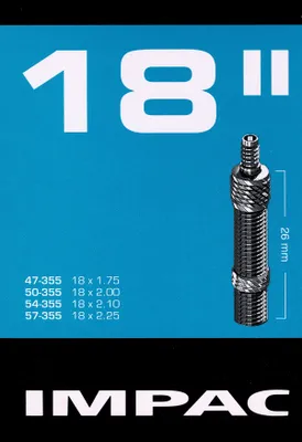 Produktbild von Impac 18 Zoll DV Schlauch Dunlop Blitz Ventil 47 - 57 355