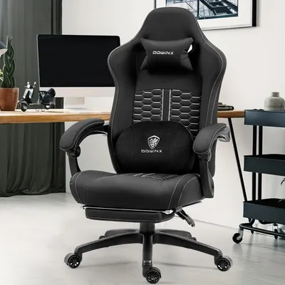 Immagine prodotto di Sedia da ufficio - Sedia ergonomica - Sedia per ufficio - Sedia per computer - Sedia girevole - Altezza regolabile