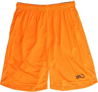 Produktbild von K1X Basketball New Micromesh Shorts mit 3 Taschen, Farbe:Orange, Kleidergröße:L