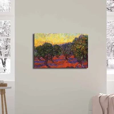 Produktbild von Wallity, FAMOUSART- CVT1385, Bunt, Leinwandbilder, 45 x 70 cm, 100% Wildleder -Leinwand