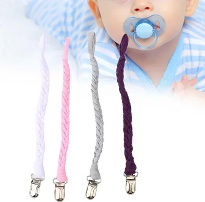 Obrázek produktu pro DIY bradavka klip řetěz proti ztrátě láhev vodítko kojenecké bezpečnostní dudlík držák (#1)