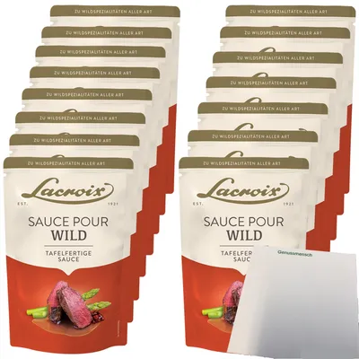 Produktbild von Lacroix Sauce pour Wild VPE (15x150g Beutel) + usy Block
