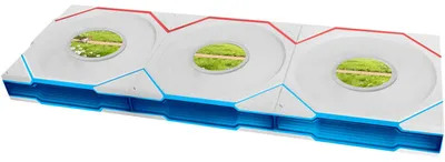Image de Lian Li UNI FAN TL LCD FLEX 120 Wireless, ventilateur de boîtier, (lot de 3)