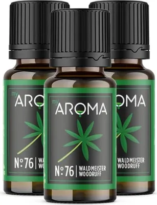 Produktbild von myAROMA flavour drops – Waldmeister, 3x10ml, zuckerfrei, kalorienfrei & vegan, natürliches Aroma ohne künstliche Farbstoffe