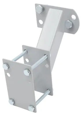 Produktbild von Reserveradhalter Anhänger - Ersatzradträger - Für 20–41 cm Reifen - Verzinkter Stahl - Für Anhänger-Deichsel - Silber