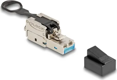 Immagine prodotto di DELOCK RJ45 St Feldkonfektionierbar Cat.6A mit Push und Pull