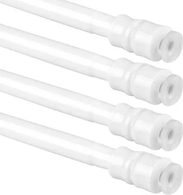 Produktbild von Famanu Ausziehbare Gardinenstange 60-90 cm - Klemstange für einfache Fensterdekoration ohne Bohren