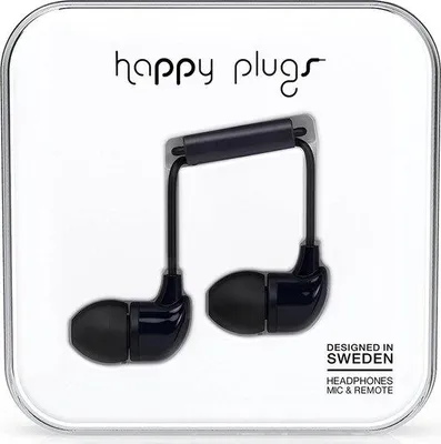 Immagine prodotto di Happy Plugs - Auricolari in-ear - Nero