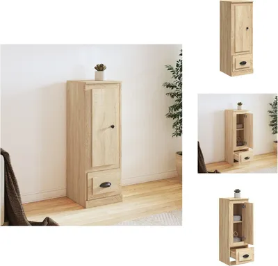 Obrázek produktu pro vidaXL Highboard Sonoma-dub 36x35,5x103,5 cm materiál na bázi dřeva - Příborníky