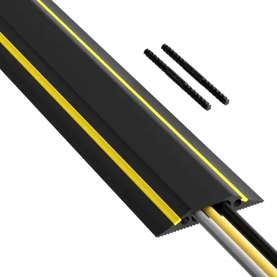 Obrázok produktu pre D-Line FC83H Podlahový mostík 83 mm x 1,8 m čierno-žltý