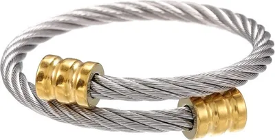 Immagine prodotto di Bracciale LO-27212 - Argento e Oro per Uomo KP27212