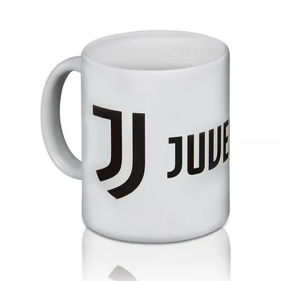 Produktbild von Juventus Turin Tasse Sec Logo weiß