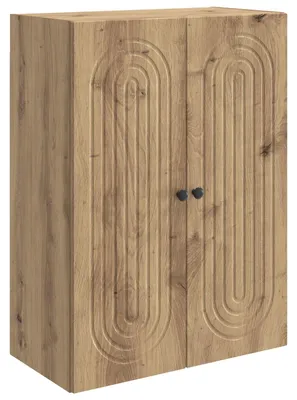 Produktbild von vidaXL Wandschrank Artisan-Eiche 66 x 34,5 x 90 cm Holzwerkstoff