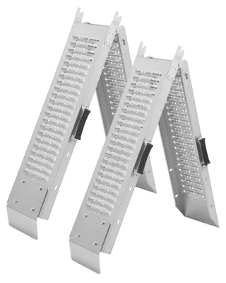 Zdjęcie produktu dla Fornorth – składana rampa wjazdowa, 2 sztuki, 89 x 26 x 11 cm, nośność 200 kg
