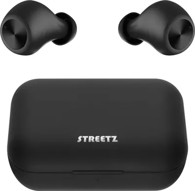 Obrázek produktu pro STREETZ bezdrátová sluchátka do uší, BT 5, TWS - černá