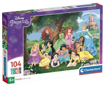Obrázok produktu pre Puzzle s motívom princezien Disney, 104 dielikov